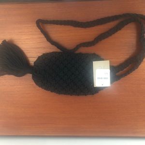 Free People Macrame Water Bottle holder